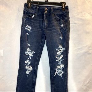 AE - Cropped Dark Jeans